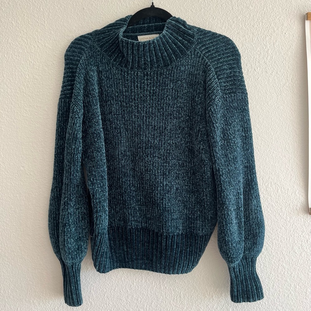 Velvet sweater
